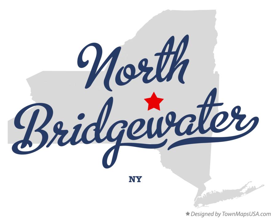 Map of North Bridgewater New York NY