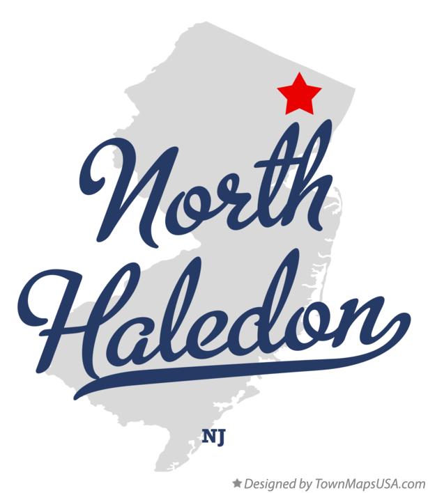 Map of North Haledon New Jersey NJ