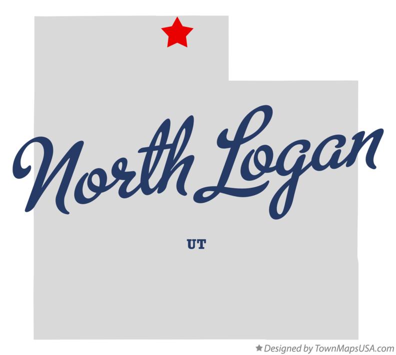 Map of North Logan Utah UT