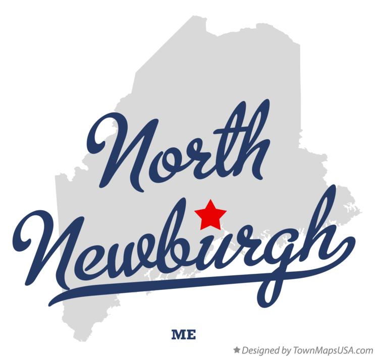 Map of North Newburgh Maine ME