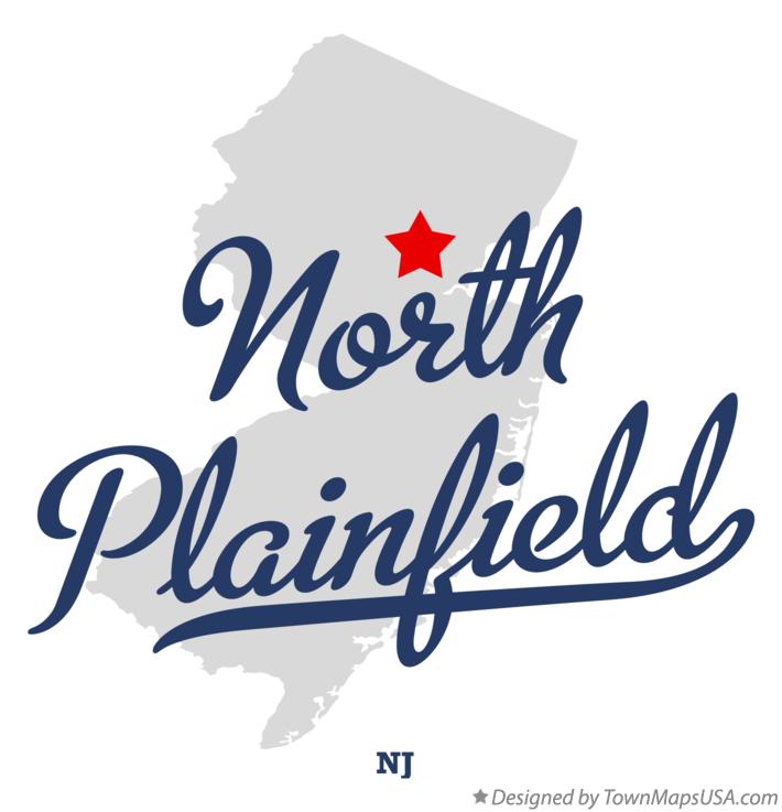 Map of North Plainfield New Jersey NJ