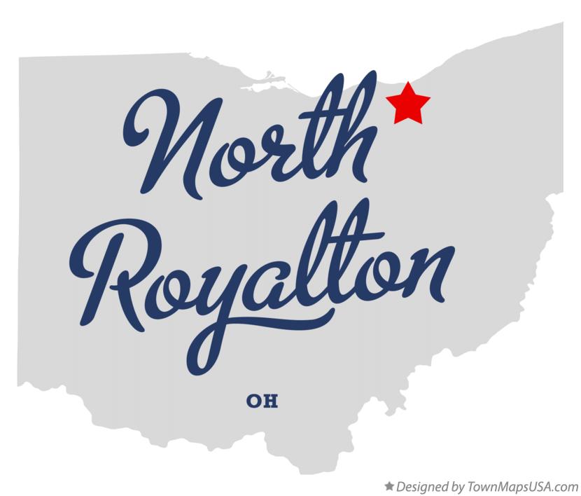 Map Of North Royalton Oh Ohio