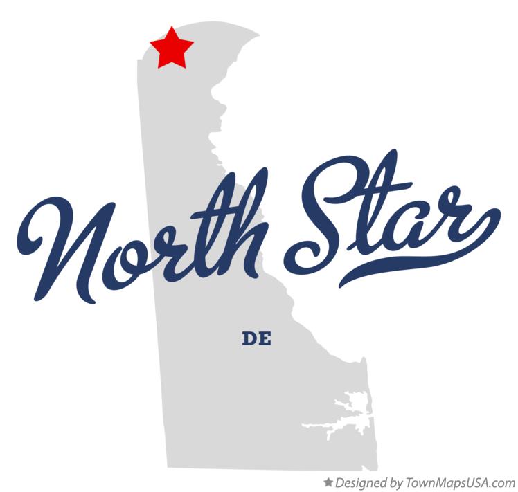 Map of North Star Delaware DE