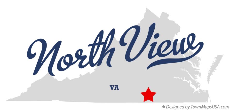 Map of North View Virginia VA