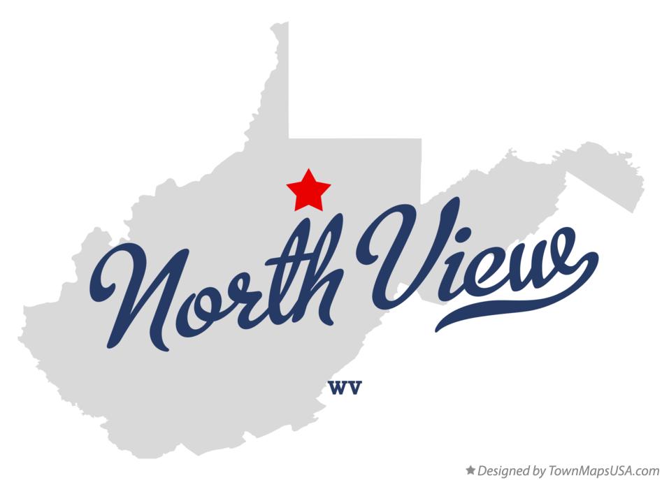 Map of North View West Virginia WV