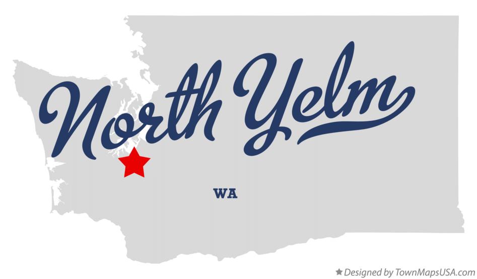 Map of North Yelm Washington WA
