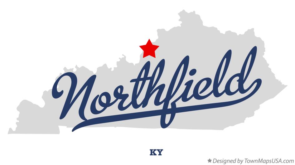 Map of Northfield Kentucky KY