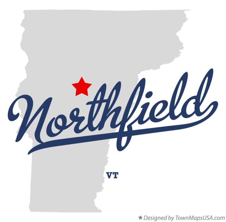 Map of Northfield Vermont VT