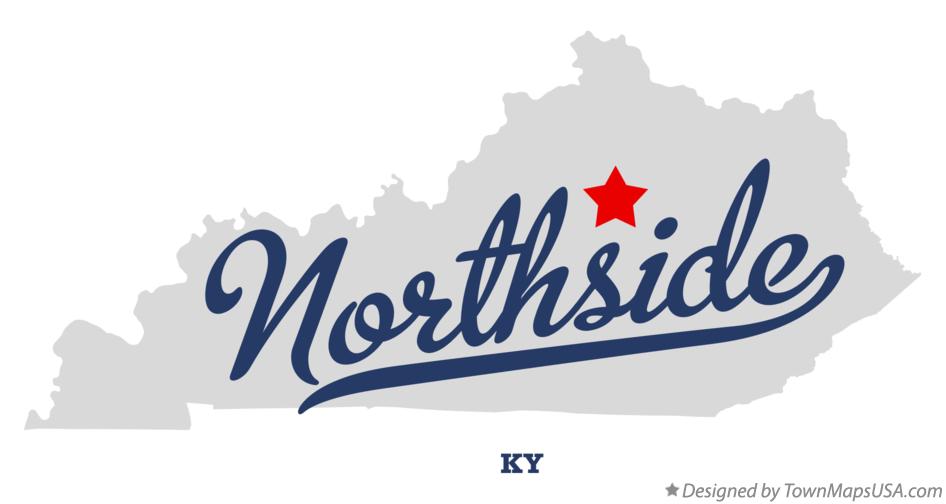 Map of Northside Kentucky KY