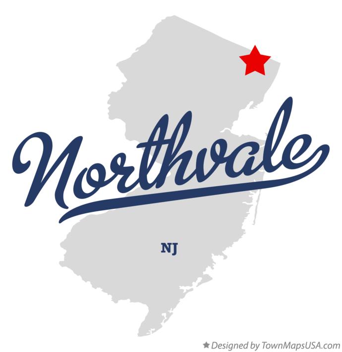 Map of Northvale New Jersey NJ