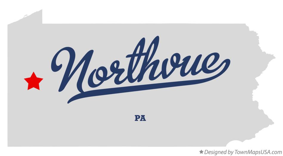 Map of Northvue Pennsylvania PA