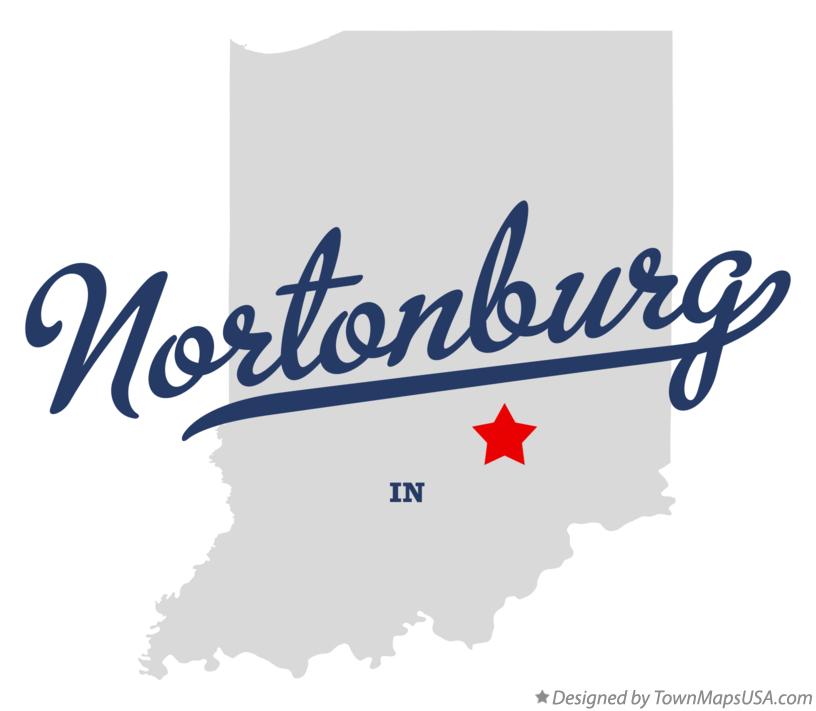 Map of Nortonburg Indiana IN