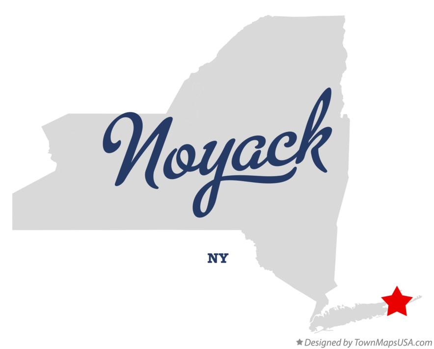 Map of Noyack New York NY