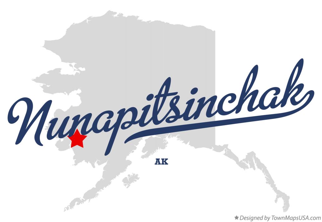 Map of Nunapitsinchak Alaska AK