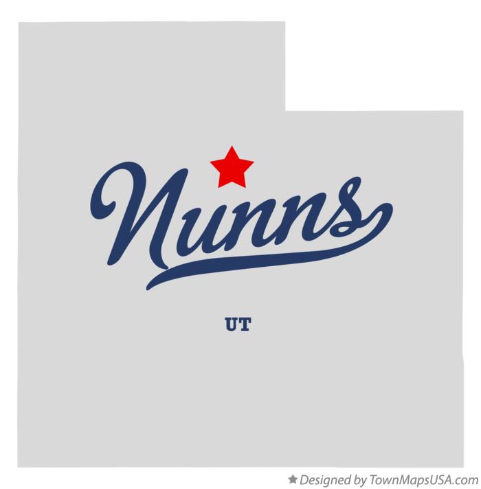 Map of Nunns Utah UT