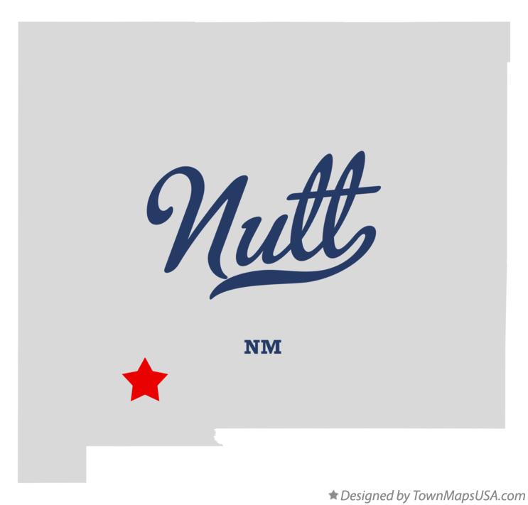 Map of Nutt New Mexico NM