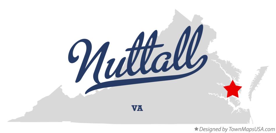 Map of Nuttall Virginia VA