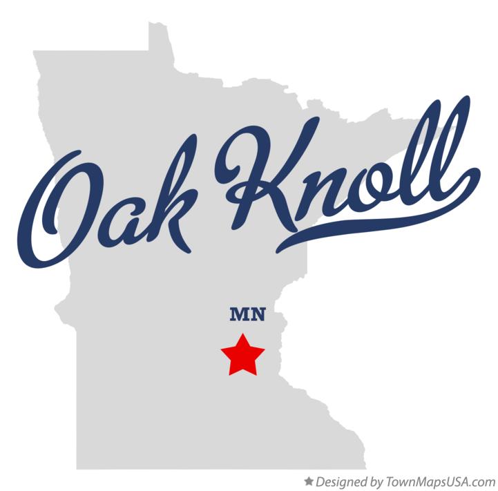 Map of Oak Knoll Minnesota MN