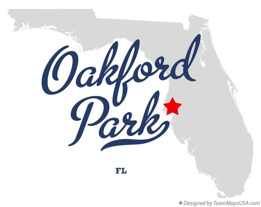 Map of Oakford Park Florida FL