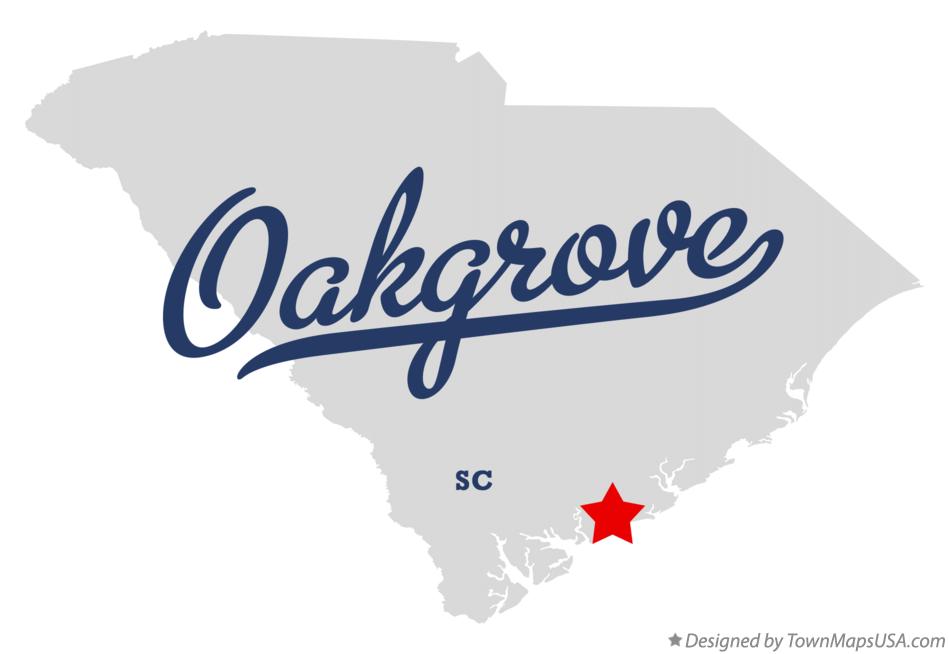 Map of Oakgrove South Carolina SC