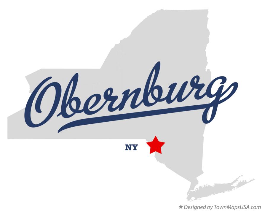 Map of Obernburg New York NY