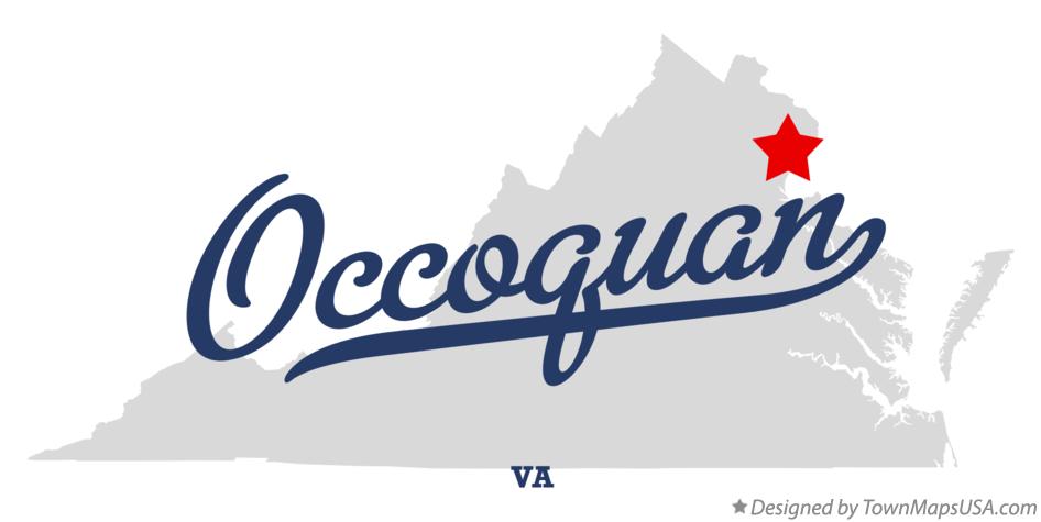 Map of Occoquan Virginia VA