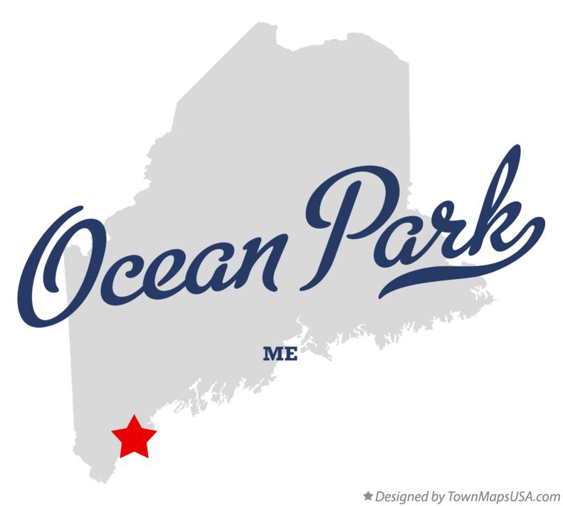 Map of Ocean Park Maine ME