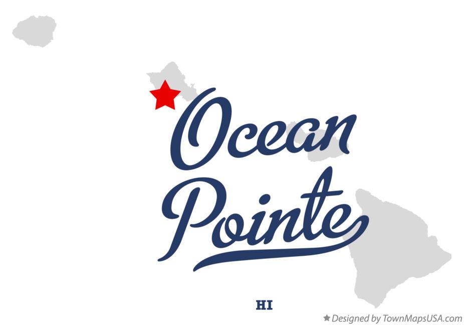 Map of Ocean Pointe Hawaii HI