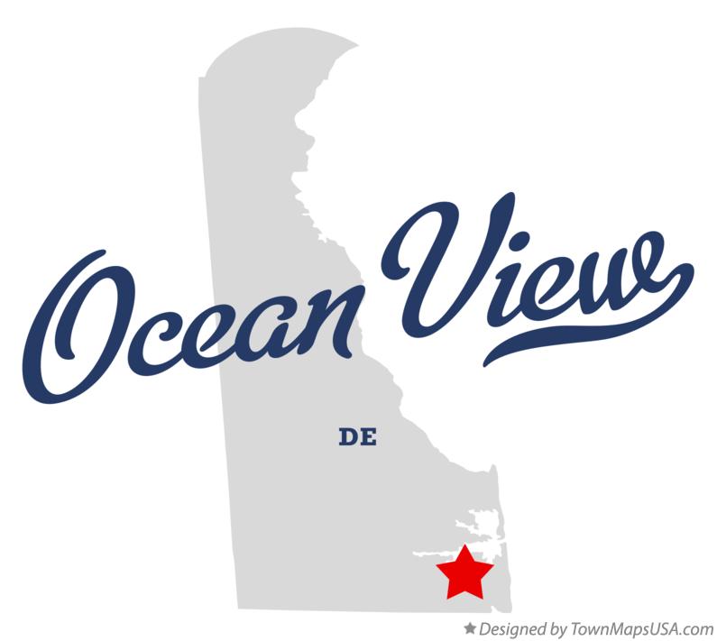Map of Ocean View Delaware DE