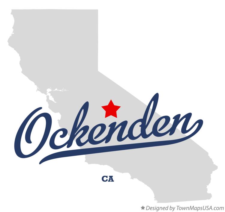 Map of Ockenden California CA