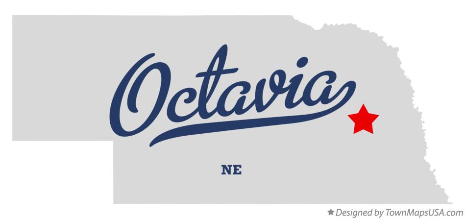 Map of Octavia Nebraska NE