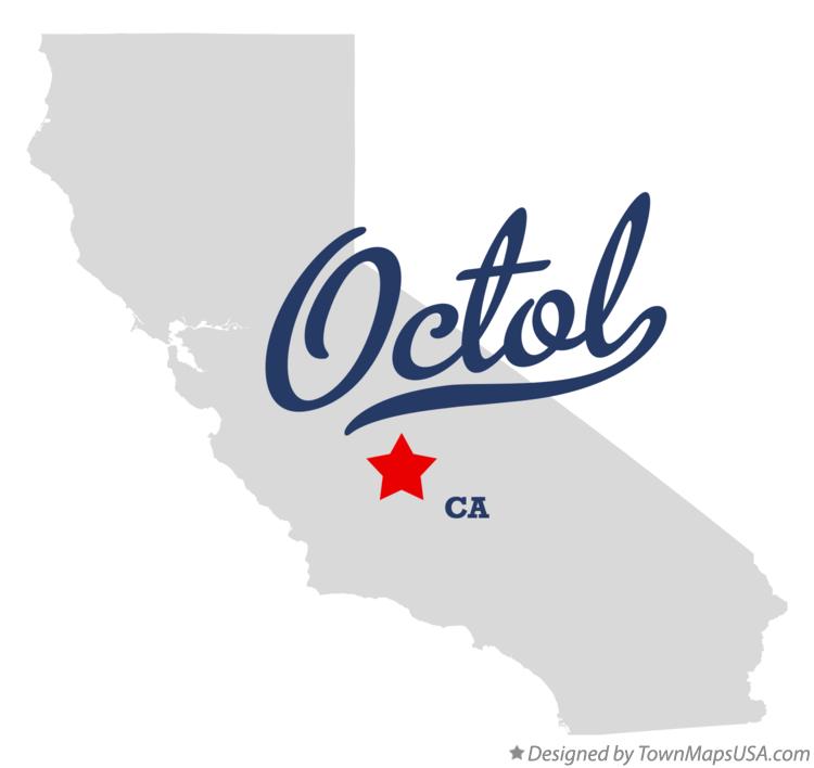 Map of Octol California CA