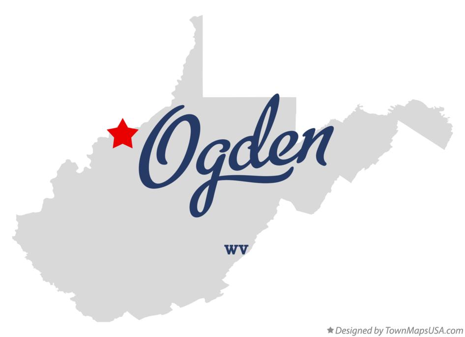 Map of Ogden West Virginia WV