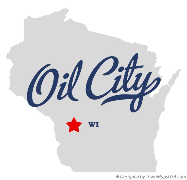 Map of Oil City Wisconsin WI