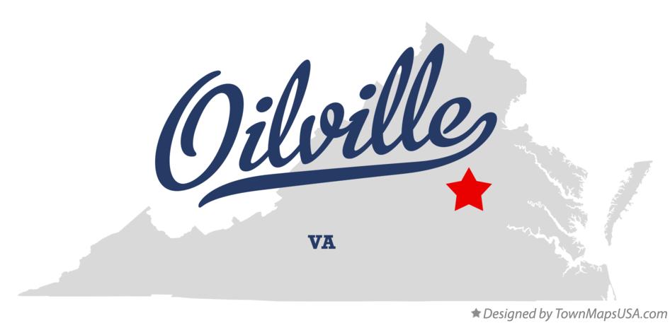 Map of Oilville Virginia VA