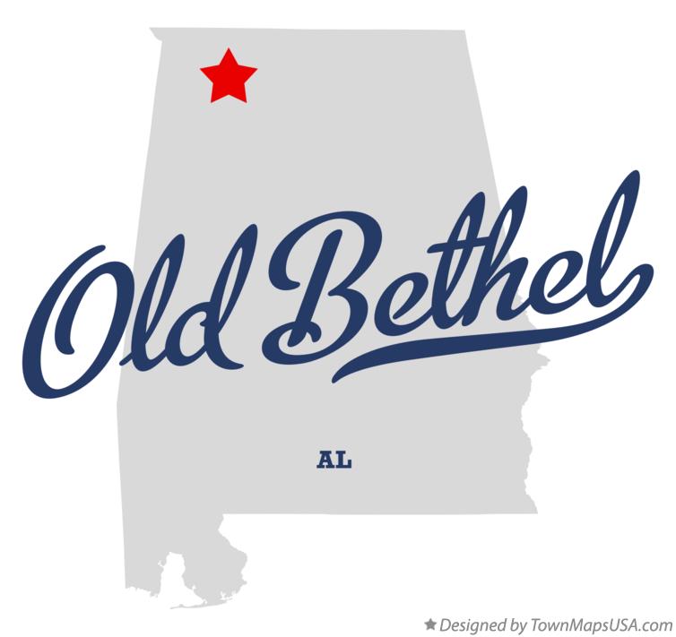 Map of Old Bethel Alabama AL