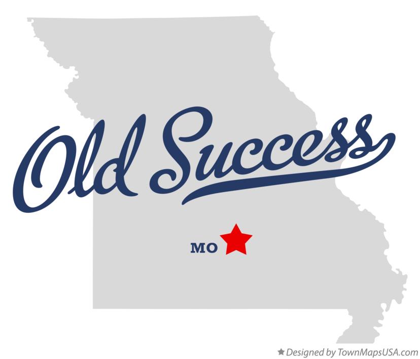 Map of Old Success Missouri MO
