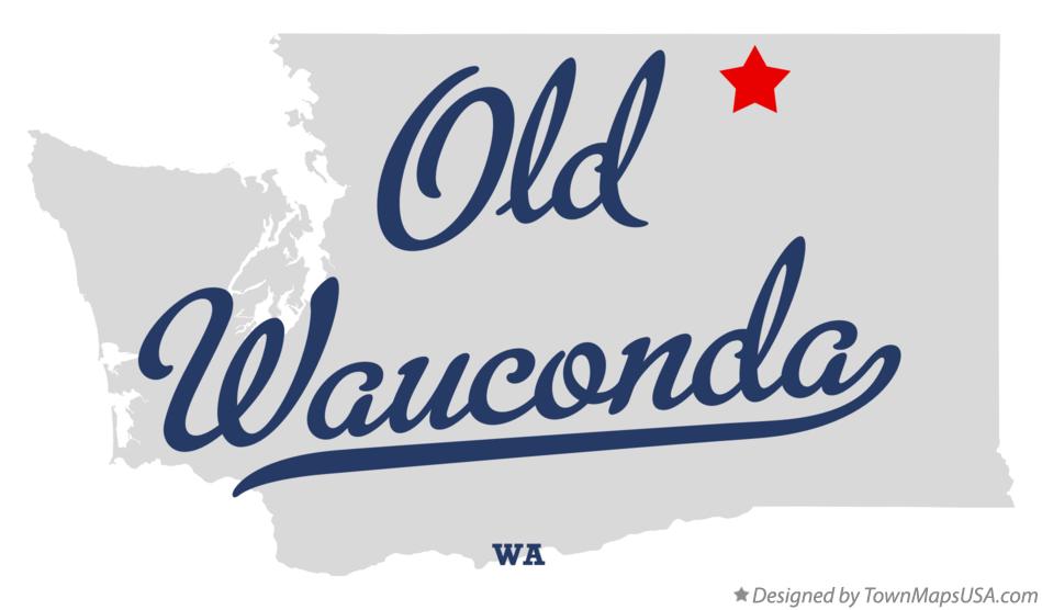 Map of Old Wauconda Washington WA