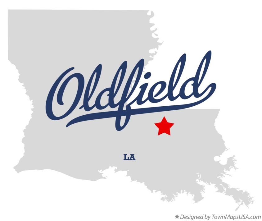 Map of Oldfield Louisiana LA