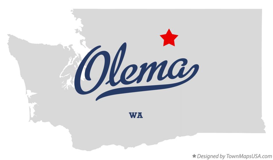 Map of Olema Washington WA