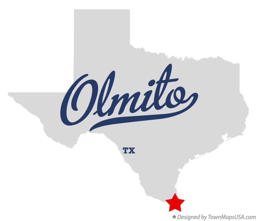 Map of Olmito Texas TX