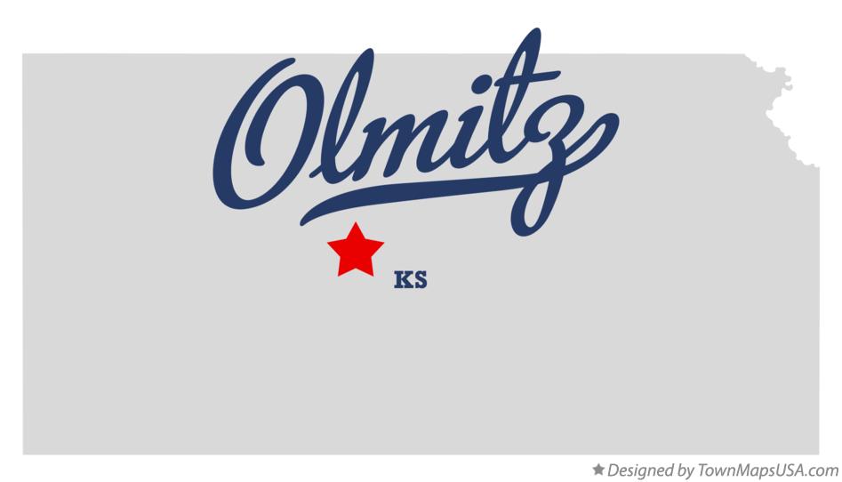Map of Olmitz Kansas KS