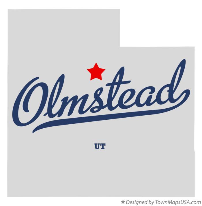 Map of Olmstead Utah UT