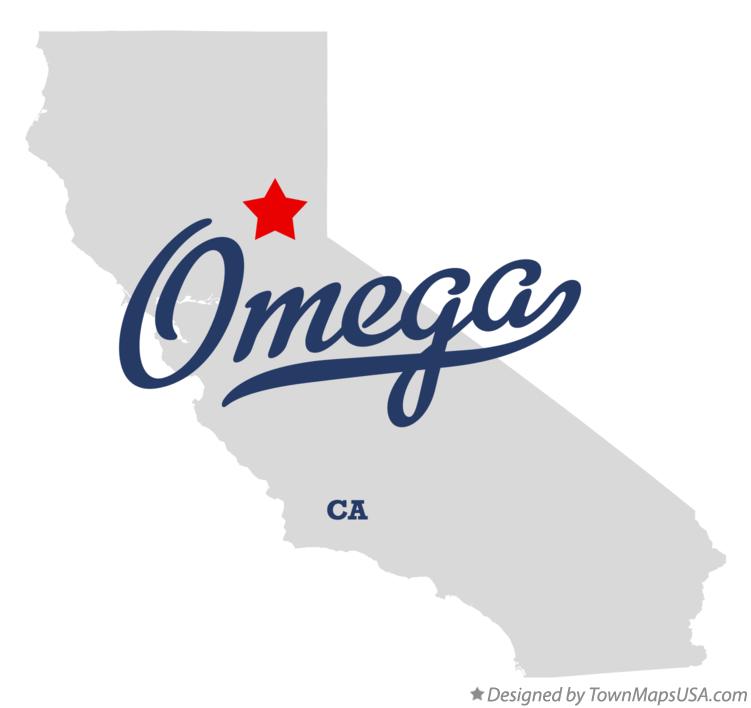 Map of Omega California CA