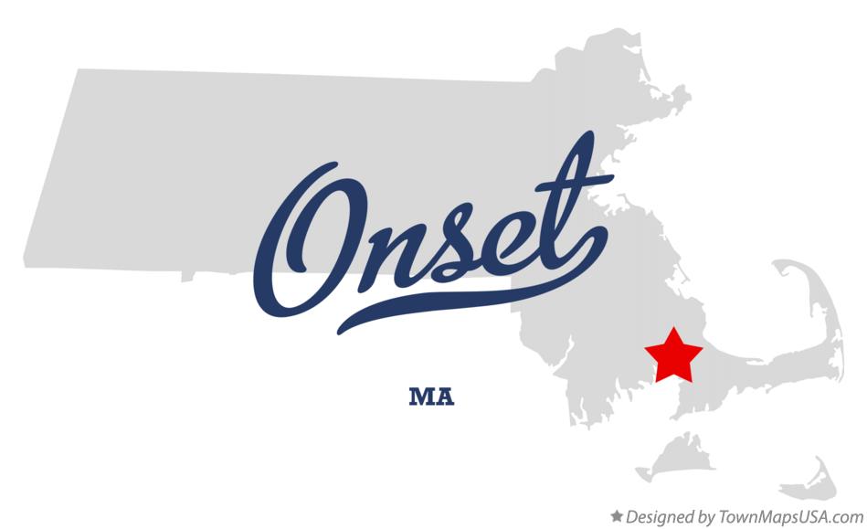 Map of Onset Massachusetts MA