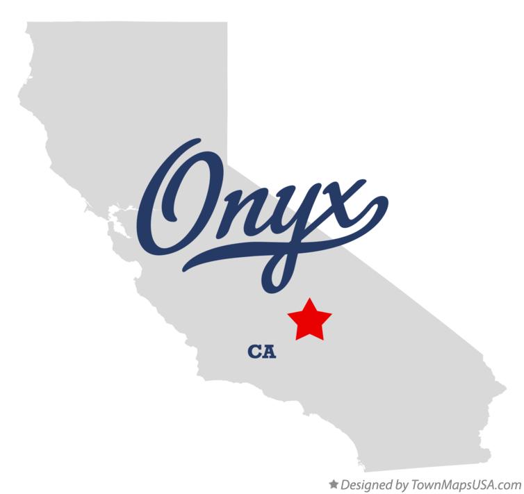 Map of Onyx California CA
