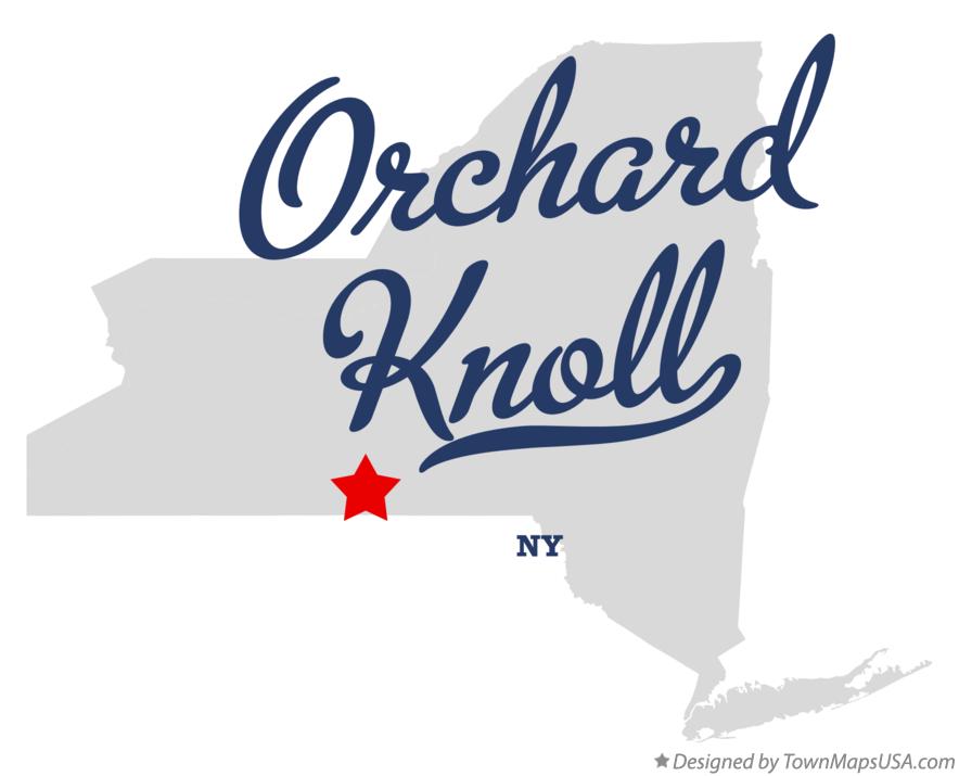 Map of Orchard Knoll New York NY