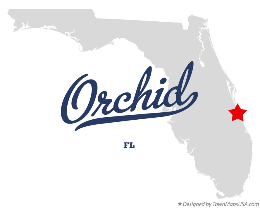 Map of Orchid Florida FL
