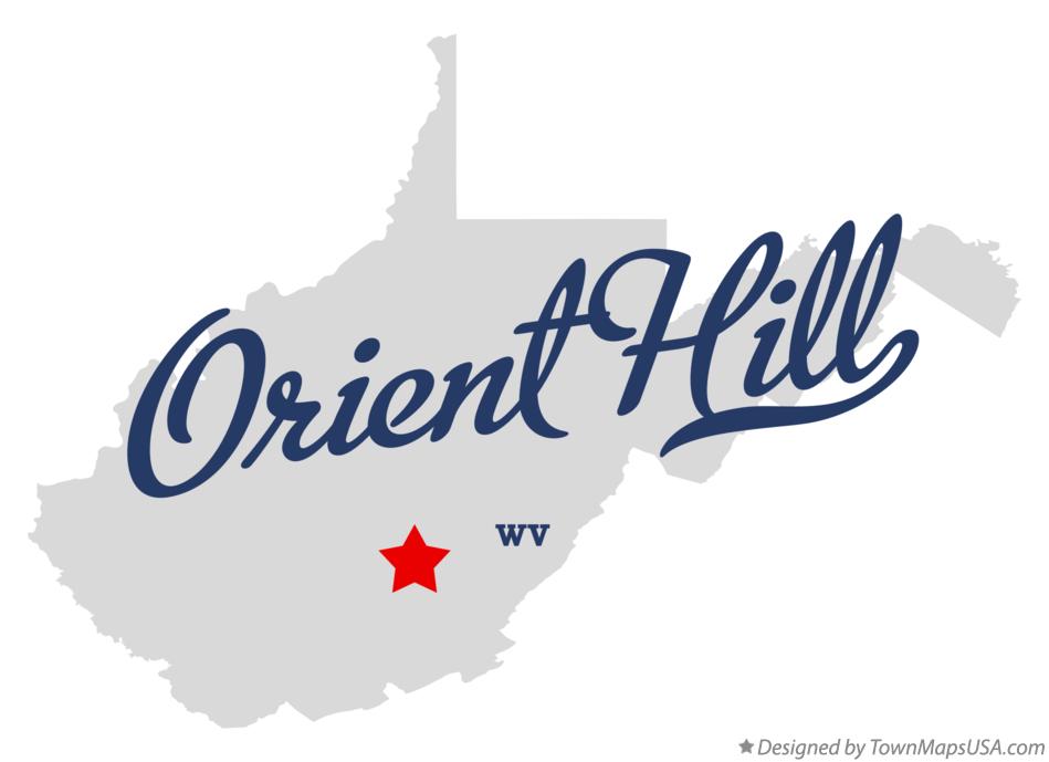 Map of Orient Hill West Virginia WV