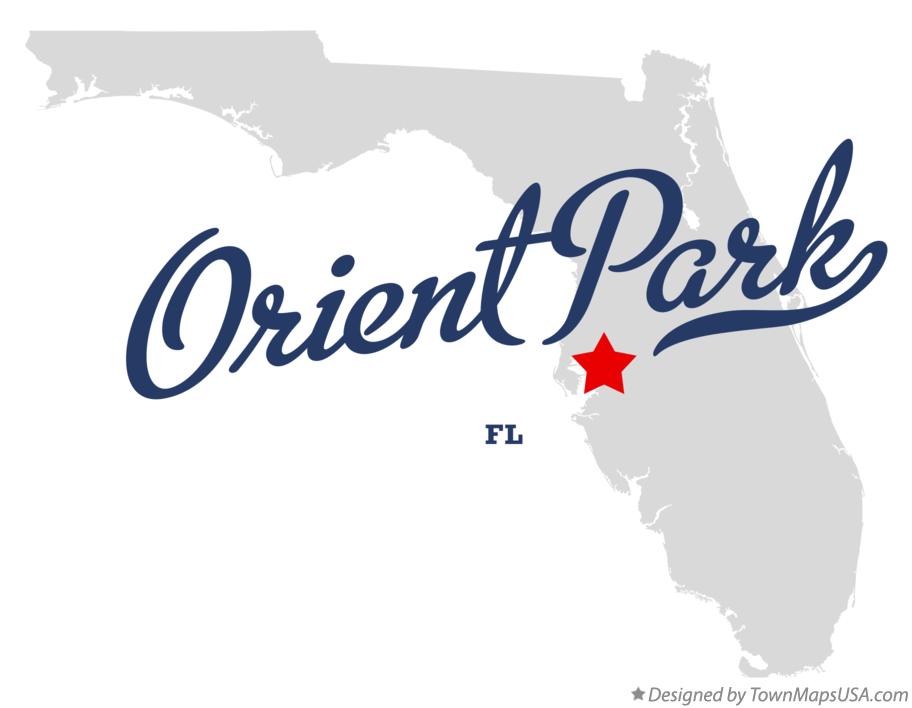 Map of Orient Park Florida FL
